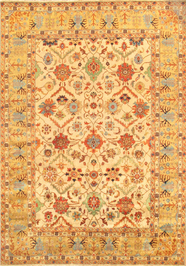 Pasargad Mahal Collection Hand-knotted Wool Area Rug – Luxurious 13' 8" X 14' 0" For Elegant Spaces   P-17 14x14