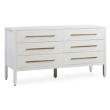 Kirby Dresser, White Salt Flat - Kirby Dresser White SFKIRBDRS00WH Malouf