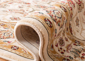 Safavieh Maj4676 Power Loomed  Rug Creme / Creme MAJ4676-1111-5