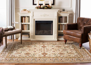 Safavieh Maj4676 Power Loomed  Rug Creme / Creme MAJ4676-1111-5