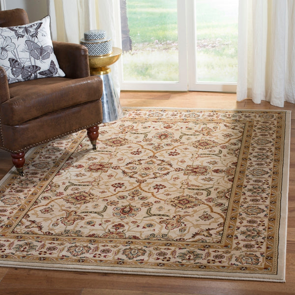 Safavieh Maj4676 Power Loomed  Rug Creme / Creme MAJ4676-1111-5