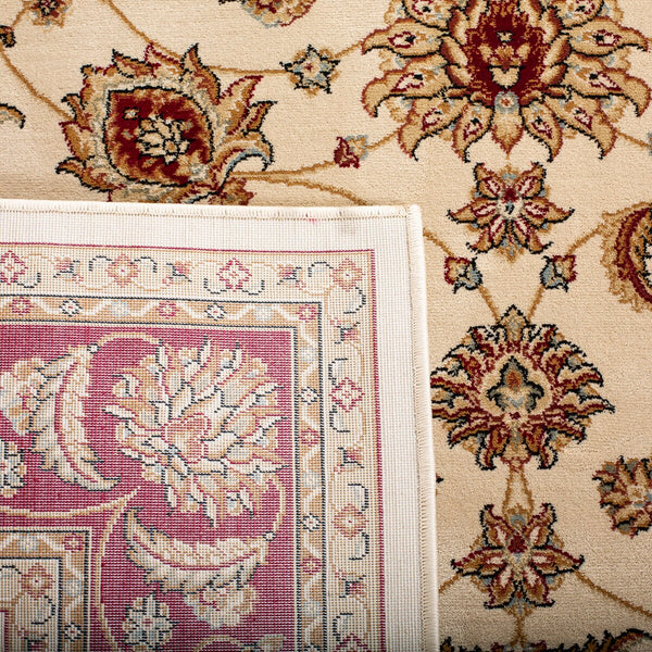 Safavieh Maj4781 Power Loomed  Rug Creme / Red MAJ4781-1140-3