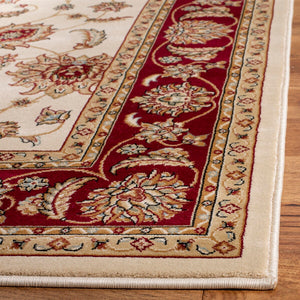 Safavieh Maj4781 Power Loomed  Rug Creme / Red MAJ4781-1140-3