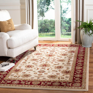 Safavieh Maj4781 Power Loomed  Rug Creme / Red MAJ4781-1140-3