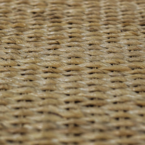 Makai Handwoven Banana Twist Fiber Square Coffee Table for Coastal Bohemian Living Rooms