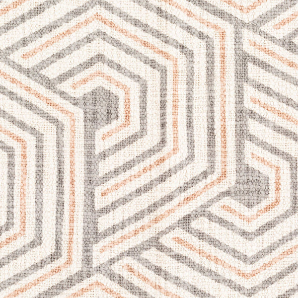 Surya Mila Hand Woven 14"L X 22"W Lumbar Pillow Kit - Soft Cotton & Viscose For Modern Home Comfort Ivory Cotton,Viscose,Cotton Mal002-2214