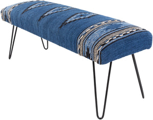 Miriam MAM-001 18"H x 48"W x 16"D Bench MAM-001 Livabliss Surya