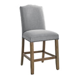 Steve Silver Grayson CounterChair w/nailhead, Set of 2 GS600CCG