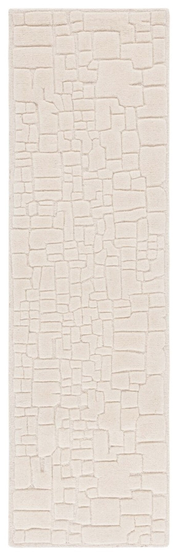 Safavieh Manhattan 575 Hand Tufted Contemporary Rug Ivory 8' x 10'