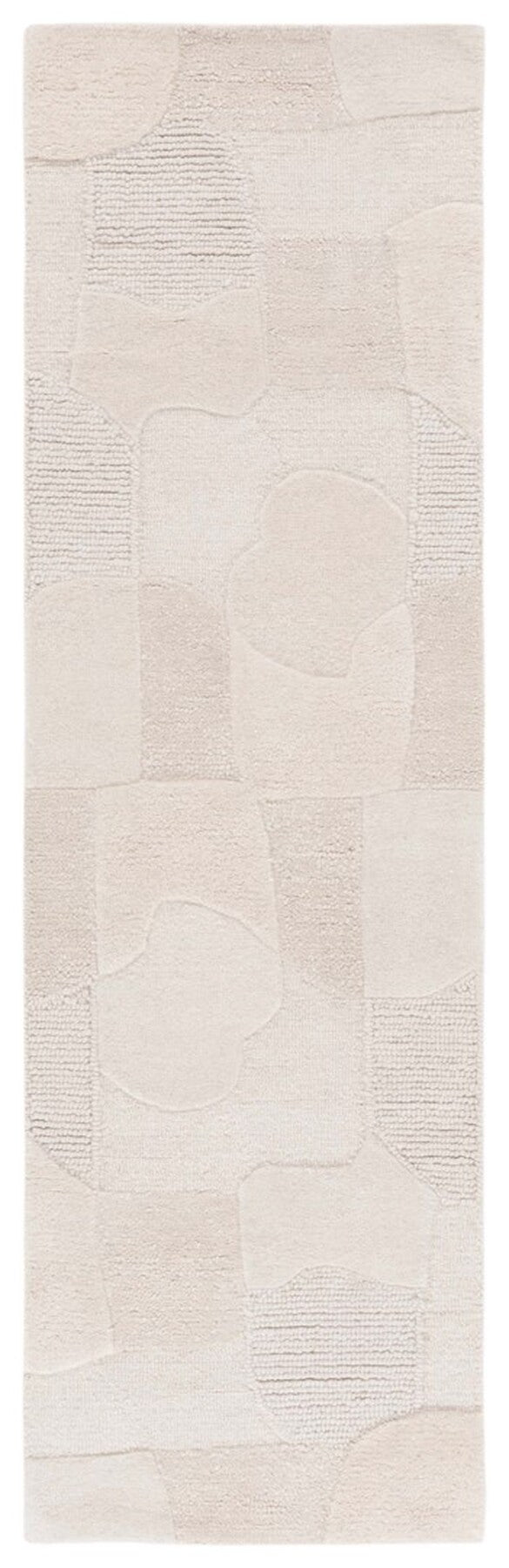 Safavieh Manhattan 577 Hand Tufted Contemporary Rug Ivory / Beige 8' x 10'