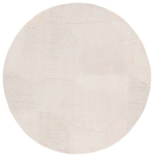 Safavieh Manhattan 577 Hand Tufted Contemporary Rug Ivory / Beige 8' x 10'