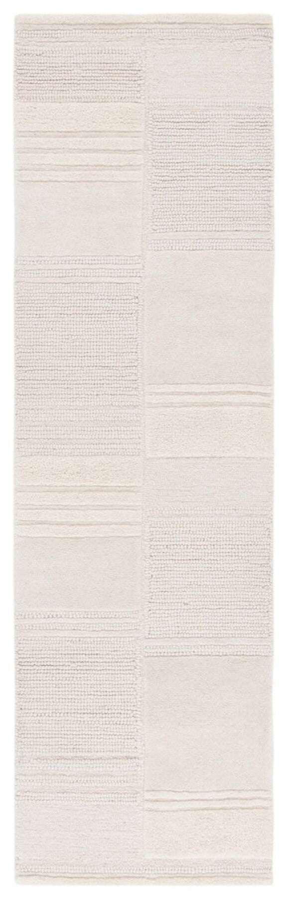 Safavieh Manhattan 578 Hand Tufted Contemporary Rug Ivory / Beige 8' x 10'