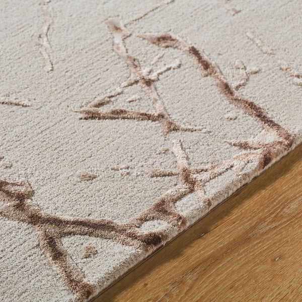 Surya Marmo Hand Tufted Wool Viscose Accent Rug Mid Century Modern Plush Entryway Decor 8' x 10' Rectangle MAO2302-810