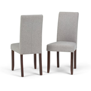 English Elm Acadian Parson Dining Chairs Set Of 2 In Cloud Grey - Elegant Comfort For Modern Spaces B136P159791