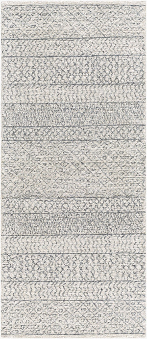 Livabliss Maroc Moroccan Geometric Wool Area Rug Hand Tufted for Living Dining Spaces Light Beige, Oa 3' x 12' MAR2301-312