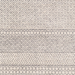 Livabliss Maroc Moroccan Geometric Wool Area Rug Hand Tufted for Living Dining Spaces Light Beige, Oa 4' x 4' Square MAR2301-4SQ