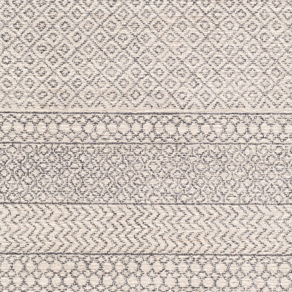 Livabliss Maroc Moroccan Geometric Wool Area Rug Hand Tufted for Living Dining Spaces Light Beige, Oa 4' x 4' Square MAR2301-4SQ