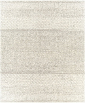 Livabliss Maroc Hand Tufted Wool Area Rug Global Bohemian Pattern for Living and Dining Spaces Ivory, Gray 8' x 10' Rectangle MAR2302-810