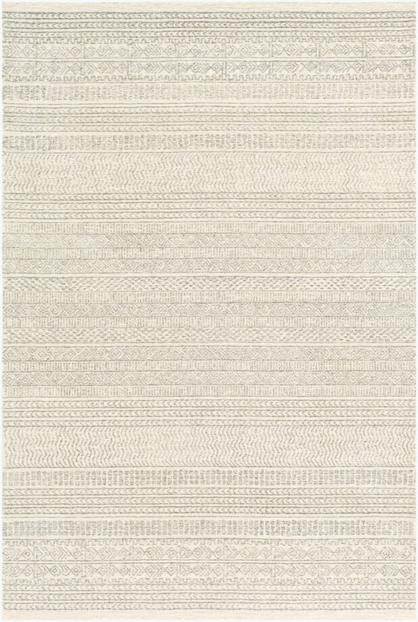 Livabliss Maroc Hand Tufted Wool Area Rug Global Moroccan Pattern for Living Dining Rooms Ivory, Medium G 15' x 18' MAR2303-1518