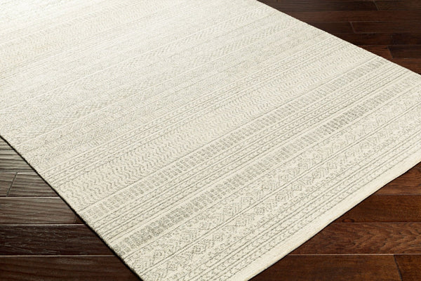 Livabliss Maroc Hand Tufted Wool Area Rug Global Moroccan Pattern for Living Dining Rooms Ivory, Medium G 15' x 18' MAR2303-1518