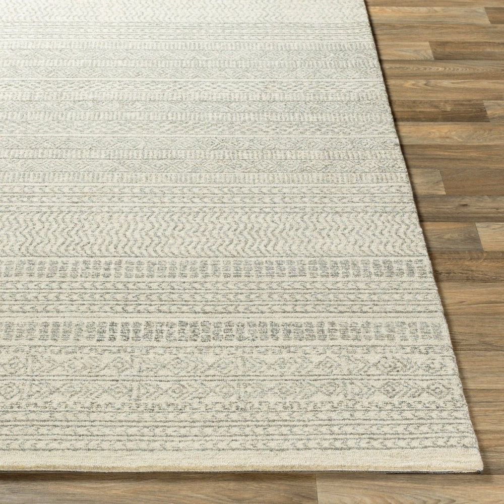 Livabliss Maroc Hand Tufted Wool Area Rug Global Moroccan Pattern for Living Dining Rooms Ivory, Medium G 15' x 18' MAR2303-1518