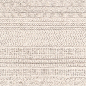 Livabliss Maroc Hand Tufted Wool Area Rug Global Moroccan Pattern for Living Dining Rooms Ivory, Medium G 15' x 18' MAR2303-1518