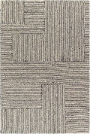 Livabliss Maroc Hand-tufted Wool Area Rug Global Geometric Pattern Low Pile Entryway Accent Gray, Cream 2' x 3' MAR2328-23