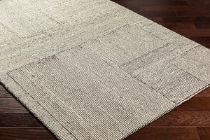 Livabliss Maroc Hand-tufted Wool Area Rug Global Geometric Pattern Low Pile Entryway Accent Gray, Cream 2' x 3' MAR2328-23