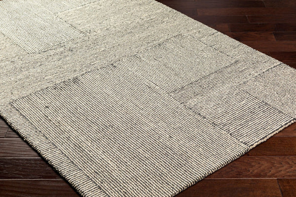 Livabliss Maroc Hand-tufted Wool Area Rug Global Geometric Pattern Low Pile Entryway Accent Gray, Cream 2' x 3' MAR2328-23