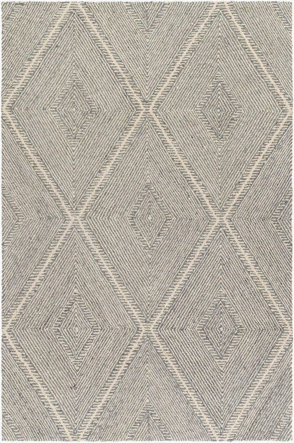 Livabliss Maroc Hand Tufted Wool Area Rug Low Pile Artisan Craft for Entryway or Bohemian Space MAR2333-23