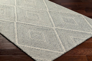 Livabliss Maroc Hand Tufted Wool Area Rug Low Pile Artisan Craft for Entryway or Bohemian Space MAR2333-23