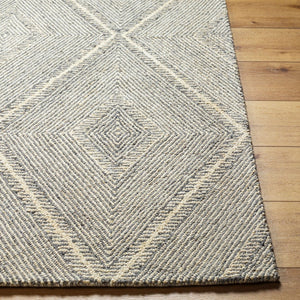 Livabliss Maroc Hand Tufted Wool Area Rug Low Pile Artisan Craft for Entryway or Bohemian Space MAR2333-23