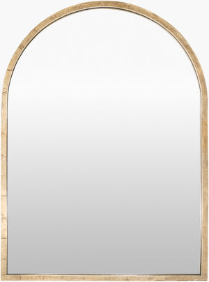 Surya Marasim Full-length Mirror 60"H X 43"W - Elegant Wall Decor Blending Tradition And Modern Style Frame, Gold Aluminum Mara002-5943
