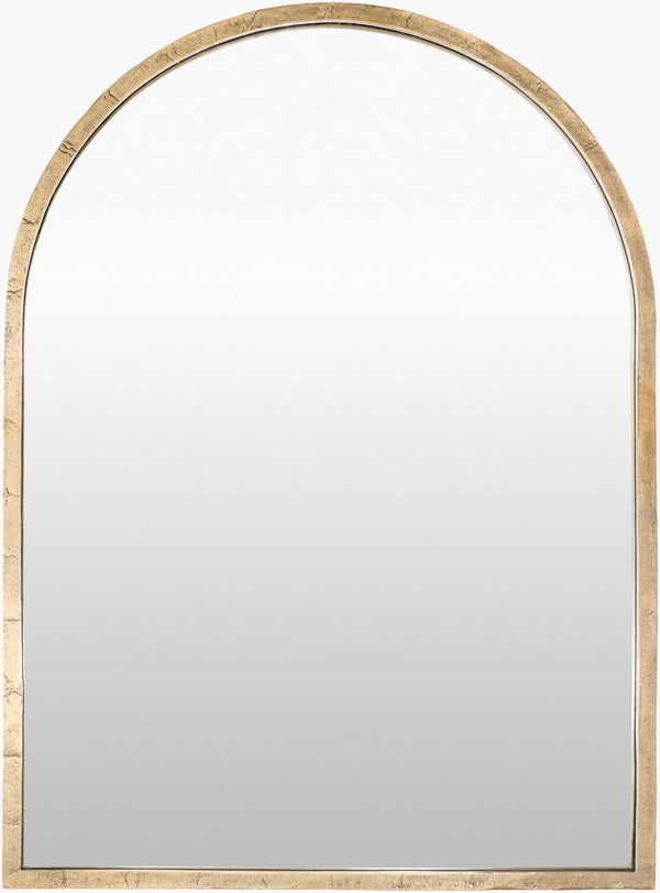 Surya Marasim Full-length Mirror 60"H X 43"W - Elegant Wall Decor Blending Tradition And Modern Style Frame, Gold Aluminum Mara002-5943