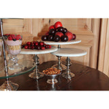 LARGE NICKEL MARBLE CATERING STAND - TOP MARBLE007-TOP Elk Home