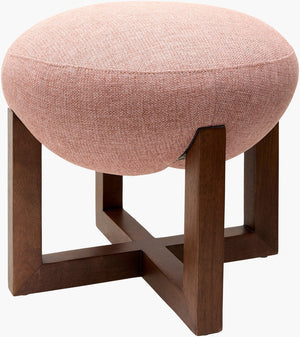 Surya Marfa Compact Cube Ottoman Polyester Upholstered Footrest for Living Room Seating MARF001-181818