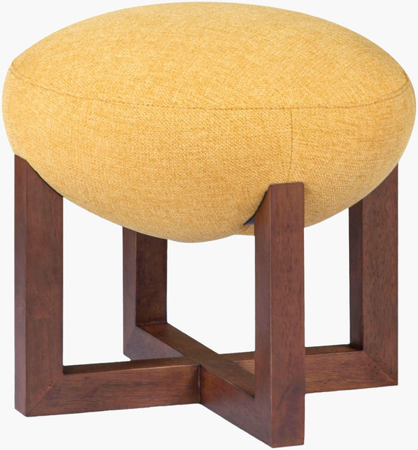 Surya Marfa Cube Ottoman Upholstered Polyester Foam Seat for Living Room or Entryway MARF002-181818