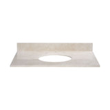 Stone Top - 31-inch for Oval Undermount Sink - Galala Beige Marble MAUT310CM N/A