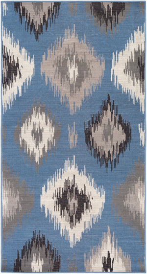 Livabliss Mavrick Global Geometric Machine Woven Polypropylene Accent Rug for Entryway or Hallway MAV7008-285