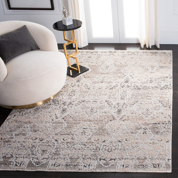 Safavieh Mayflower 222 Power Loomed Transitional Rug Beige / Grey MAY222B-7R