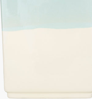 Surya Malloy 26" Ceramic Accent Table Lamp With Beige Linen Shade - Timeless Elegance For Your Home Body, Aqua Ceramic,Linen May260-tbl