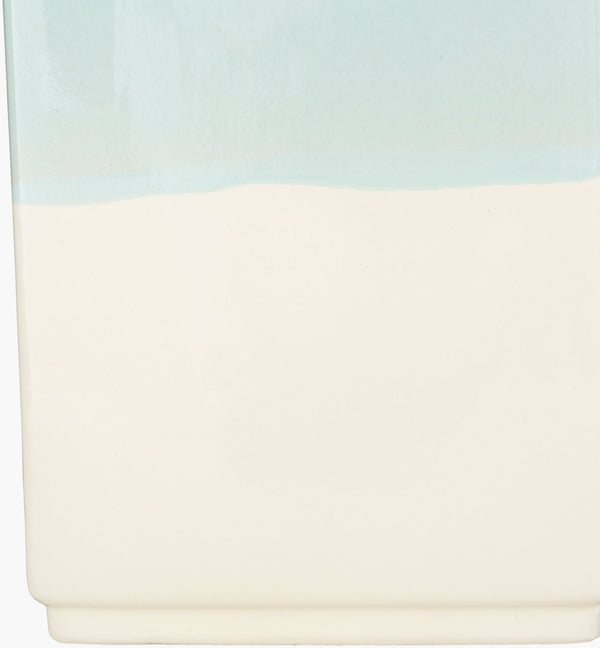 Surya Malloy 26" Ceramic Accent Table Lamp With Beige Linen Shade - Timeless Elegance For Your Home Body, Aqua Ceramic,Linen May260-tbl