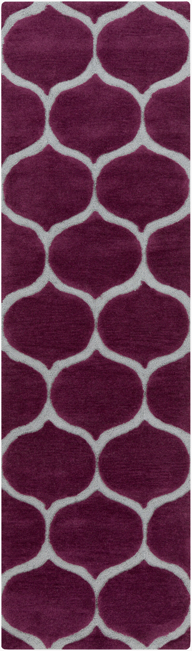 Surya Mamba Mba-9001 5' X 8' Hand-tufted Rug - Elegant Global Design For Eclectic Home Decor Bliss! Burgundy Polyester Mba9021-268