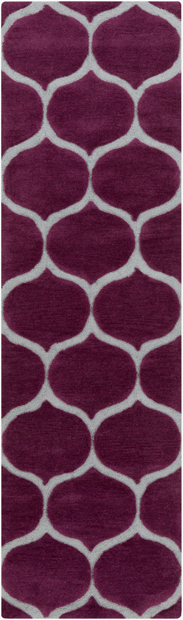 Surya Mamba Mba-9001 5' X 8' Hand-tufted Rug - Elegant Global Design For Eclectic Home Decor Bliss! Burgundy Polyester Mba9021-268