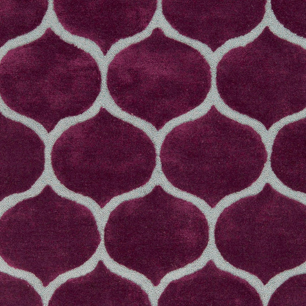 Surya Mamba Mba-9001 5' X 8' Hand-tufted Rug - Elegant Global Design For Eclectic Home Decor Bliss! Burgundy Polyester Mba9021-268