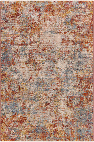 Livabliss Mirabel Geometric Area Rug with Fringe Mid Century Modern Style for Large Living Rooms Dusty Coral, Ru 12' x 15' MBE2300-1215