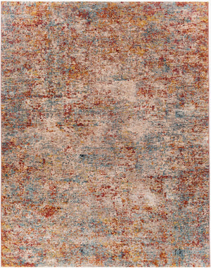 Livabliss Mirabel Geometric Area Rug with Fringe Mid Century Modern Style for Large Living Rooms Dusty Coral, Ru 7'10" x 10'2" MBE2300-710103