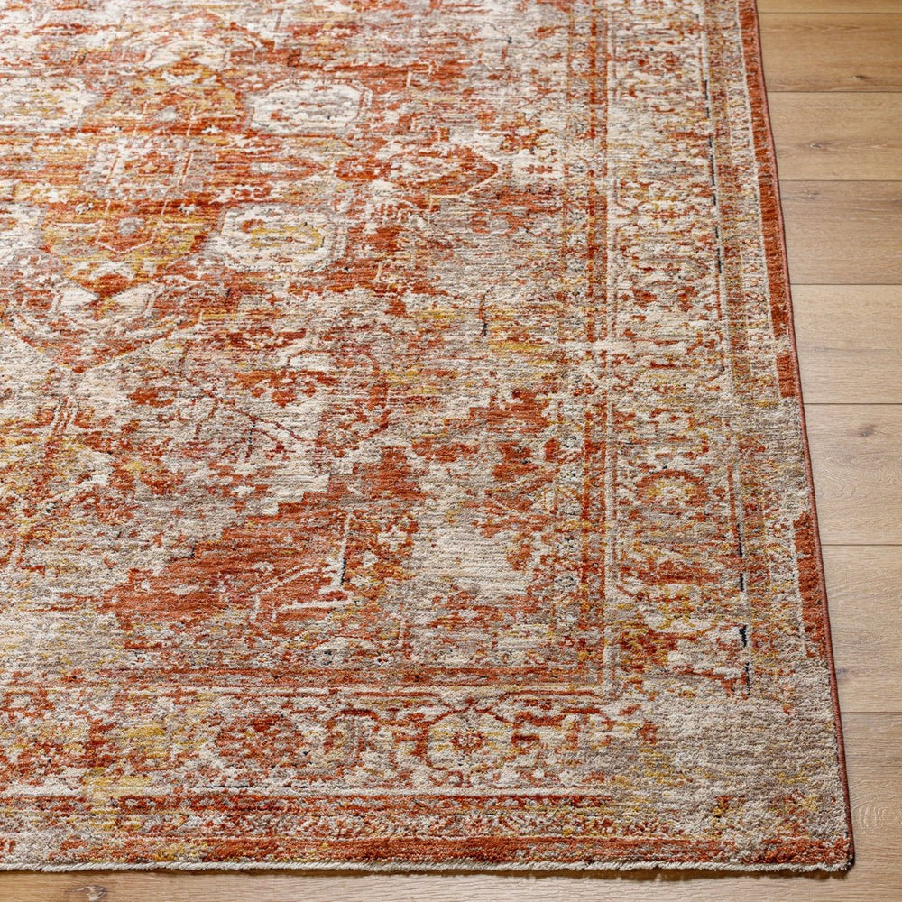 Livabliss Mirabel Turkish Machine Woven Polyester Area Rug with Traditional Pattern for Living Rooms Dusty Coral, Ru 10' x 13'11" MBE2304-1014