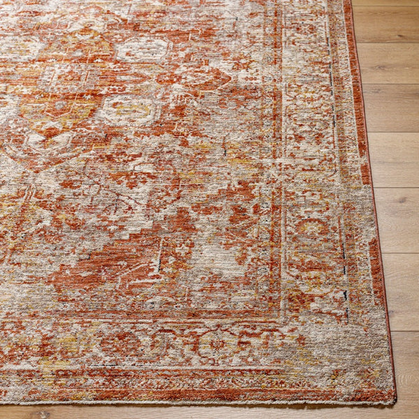 Livabliss Mirabel Turkish Machine Woven Polyester Area Rug with Traditional Pattern for Living Rooms Dusty Coral, Ru 10' x 13'11" MBE2304-1014