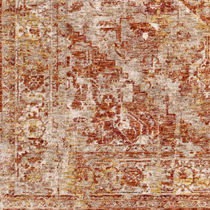 Livabliss Mirabel Turkish Machine Woven Polyester Area Rug with Traditional Pattern for Living Rooms Dusty Coral, Ru 10' x 13'11" MBE2304-1014
